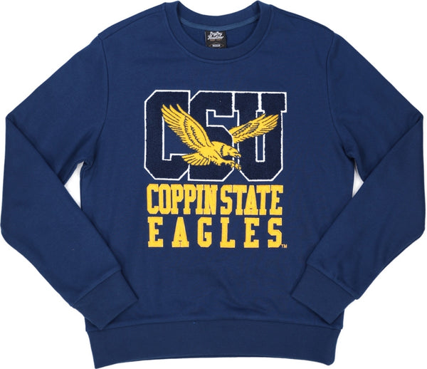 Big Boy Coppin State Eagles S4 Mens Sweatshirt [Navy Blue]