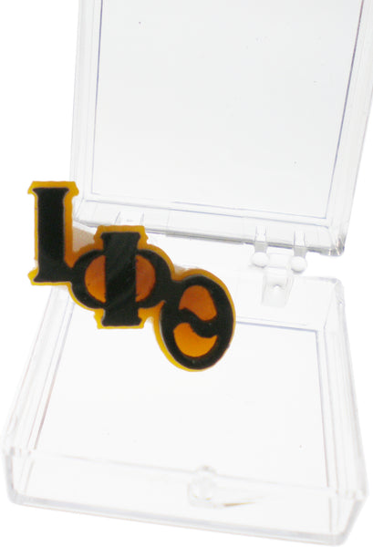 Iota Phi Theta Small Acrylic Letter Pin [Brown]