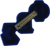 Phi Beta Sigma Large Mirror Letter Pin [Silver]