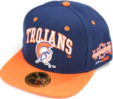 Big Boy Virginia State Trojans S144 Mens Snapback Cap [Navy Blue]
