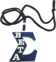 Phi Beta Sigma - Beta Acrylic Medallion [Blue]