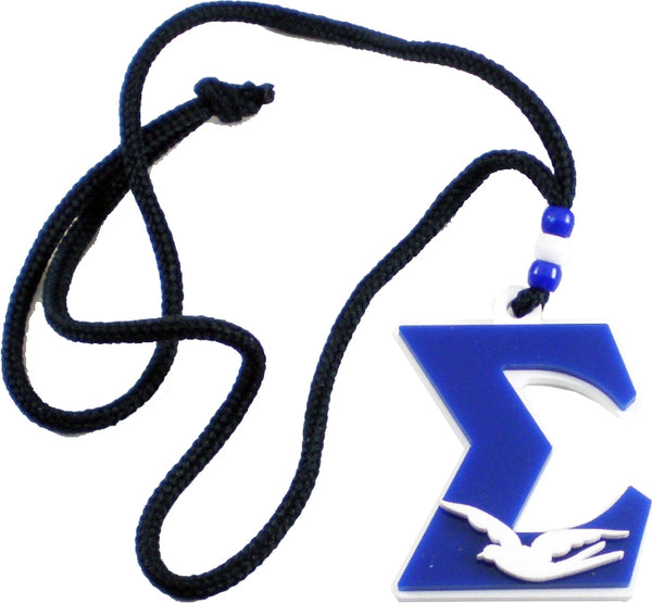 Phi Beta Sigma - Dove Acrylic Medallion [Blue]