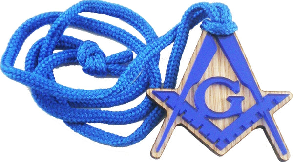 Mason Oak Wood Backed Medallion [Brown]