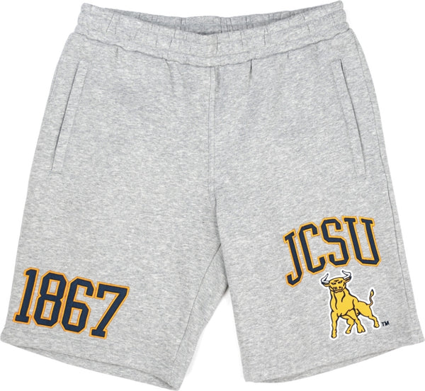Big Boy Johnson C. Smith Golden Bulls S1 Mens Sweat Short Pants [Grey]