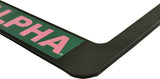 Alpha Kappa Alpha Text Decal Plastic License Plate Frame [Black]