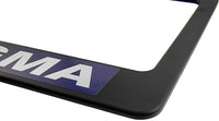 Phi Beta Sigma Text Decal Plastic License Plate Frame [Black]