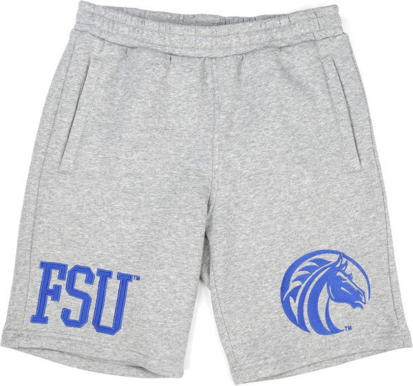 Big Boy Fayetteville State Broncos S1 Mens Sweat Short Pants [Grey]