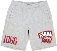Big Boy Edward Waters Tigers S1 Mens Sweat Short Pants [Grey]