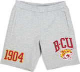 Big Boy Bethune-Cookman Wildcats S1 Mens Sweat Short Pants [Grey]