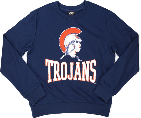 Big Boy Virginia State Trojans S4 Mens Sweatshirt [Navy Blue]