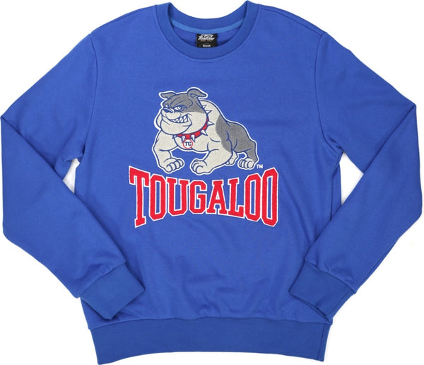 Big Boy Tougaloo Bulldogs S4 Mens Sweatshirt [Royal Blue]