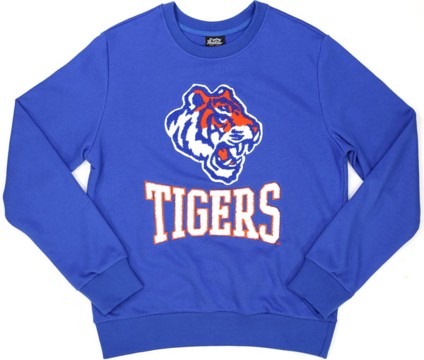 Big Boy Savannah State Tigers S4 Mens Sweatshirt [Royal Blue]