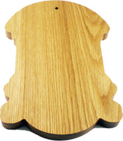 Phi Beta Sigma Domed Crest Wood Plaque [Brown]