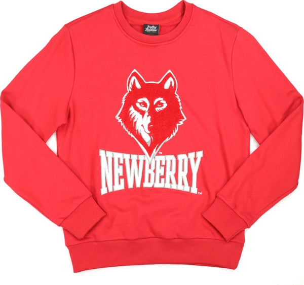 Big Boy Newberry Wolves S4 Mens Sweatshirt [Red]