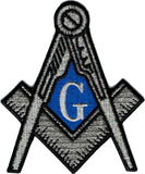 Mason Symbol Iron-On Patch [Silver]