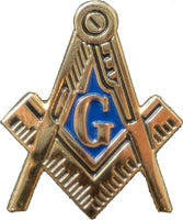 Mason Symbol Flat Craft Medallion [Blue]