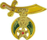 Shriner Symbol Lapel Pin [Gold]