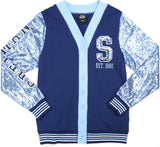 Big Boy Spelman College S9 Womens Cardigan [Navy Blue]