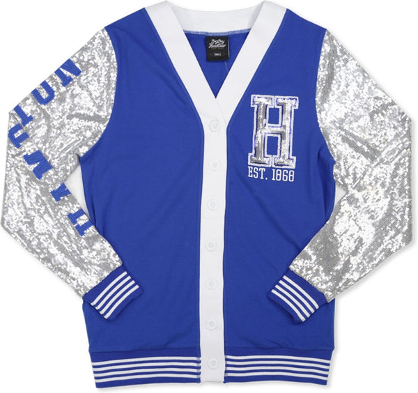 Big Boy Hampton Pirates S9 Womens Cardigan [Royal Blue]