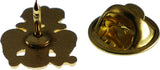 33rd Degree Wings Down Lapel Pin [Gold]