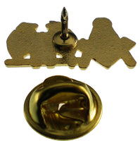Mason + Scottish Rite 32nd Degree Double Duty Lapel Pin [Gold]