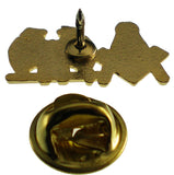 Mason + Scottish Rite 32nd Degree Double Duty Lapel Pin [Gold]
