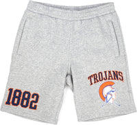 Big Boy Virginia State Trojans S1 Mens Sweat Short Pants [Grey]