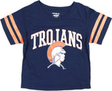 Big Boy Virginia State Trojans S4 Cropped Womens Tee [Royal Blue]