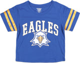 Big Boy Tallahassee Eagles S4 Cropped Womens Tee [Royal Blue]
