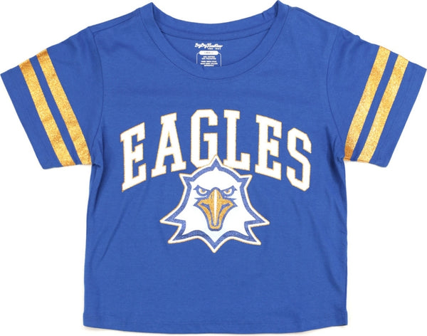 Big Boy Tallahassee Eagles S4 Cropped Womens Tee [Royal Blue]