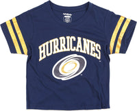 Big Boy Georgia Southwestern State Hurricanes S4 Cropped Womens Tee [Navy Blue]