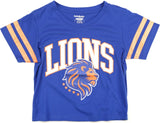 Big Boy Florida Memorial Lions S4 Cropped Womens Tee [Royal Blue]
