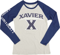 Big Boy Xavier Musketeers S4 Womens Long Sleeve Tee [Navy Blue]