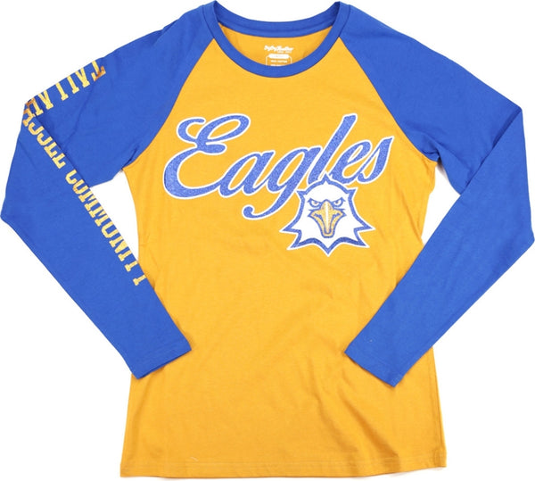Big Boy Tallahassee Eagles S4 Womens Long Sleeve Tee [Royal Blue]
