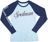 Big Boy Spelman College S4 Womens Long Sleeve Tee [Sky Blue]