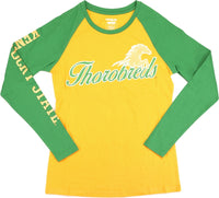 Big Boy Kentucky State Thorobreds S4 Womens Long Sleeve Tee [Green]