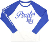 Big Boy Hampton Pirates S4 Womens Long Sleeve Tee [Royal Blue]