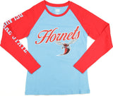 Big Boy Delaware State Hornets S4 Womens Long Sleeve Tee [Red]