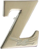 Zeta Phi Beta Big Letter Z Dove Lapel Pin [Silver]