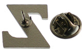 Zeta Phi Beta Big Letter Z Dove Lapel Pin [Blue]