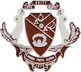 Lambda Theta Alpha Crest Lapel Pin [Silver]