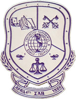 Sigma Lambda Beta Shield Lapel Pin [Silver]