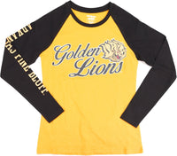Big Boy Arkansas At Pine Bluff Golden Lions S4 Womens Long Sleeve Tee [Black]