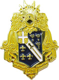 Alpha Phi Omega Shield Lapel Pin [Gold]