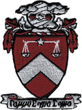 Gamma Sigma Sigma Crest Iron-On Patch [Maroon]
