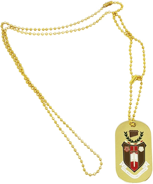 Sigma Alpha Iota Double Sided Dog Tag [Gold]