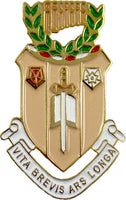 Sigma Alpha Iota Shield Lapel Pin [Gold - 1.125"]