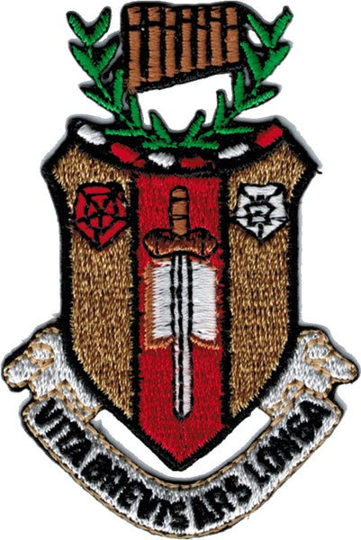Sigma Alpha Iota Shield Iron-On Patch [Multi-Colored - 2.875"]