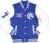 Big Boy Fayetteville State Broncos S4 Womens Fleece Jacket [Royal Blue]