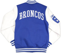 Big Boy Fayetteville State Broncos S4 Womens Fleece Jacket [Royal Blue]
